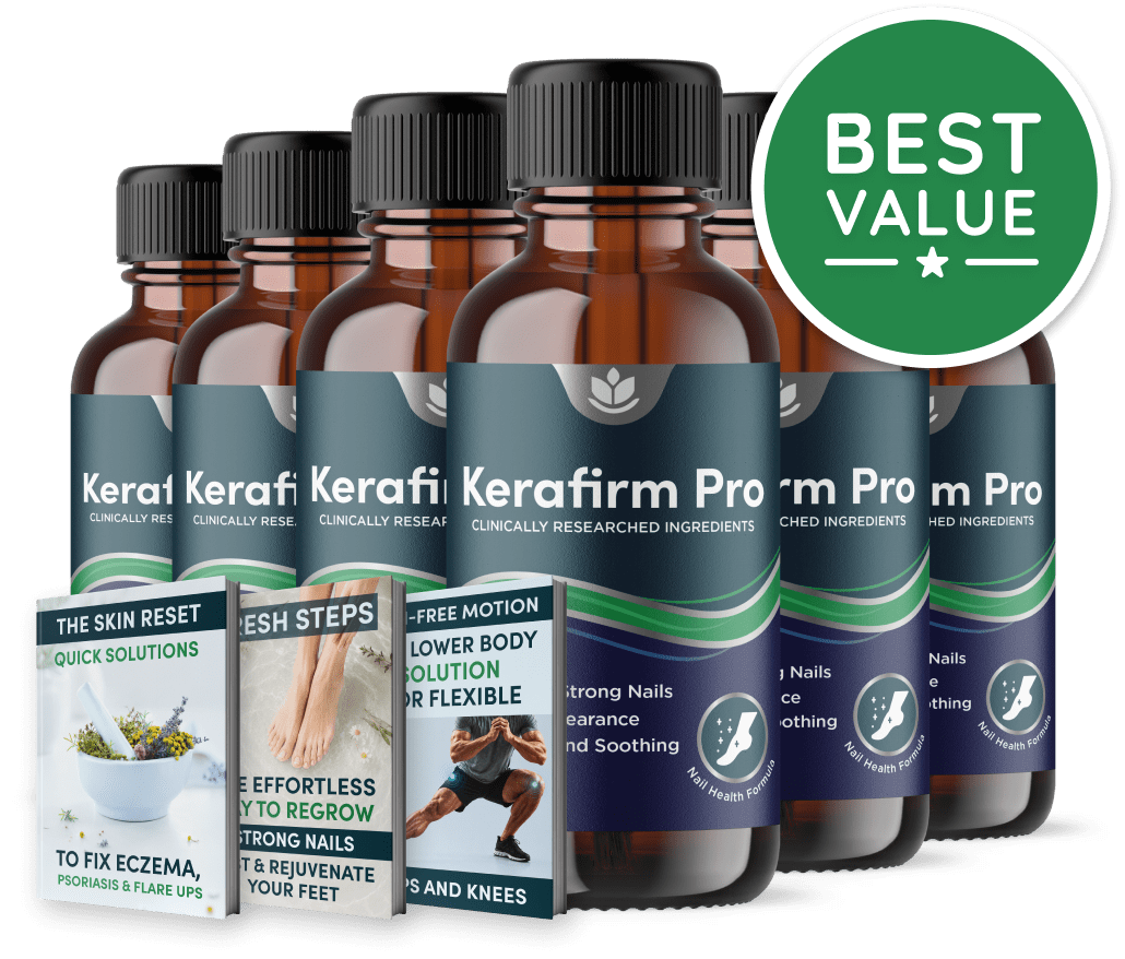 KeraFirm Pro six bottle bundle